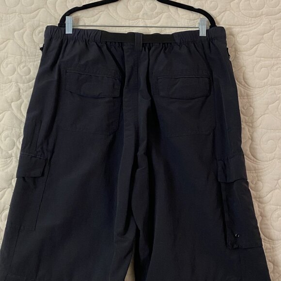 BUM Equipment Convertible Hiking Pants Nylon Black Size XL - Picture 4 of 15